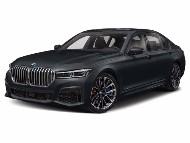 2021 Carbon Black Metallic BMW 7 Series 750i xDrive AWD Sedan