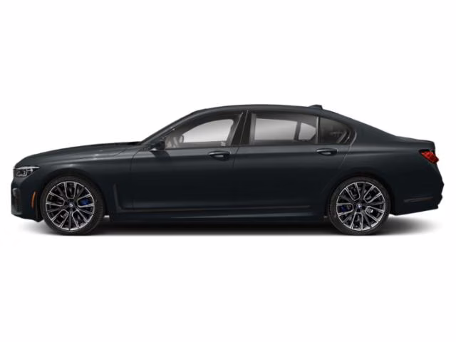 2021 Carbon Black Metallic BMW 7 Series 750i xDrive AWD Sedan