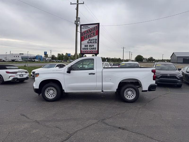2023 Summit White Chevrolet Silverado 1500 Work Truck RWD Truck