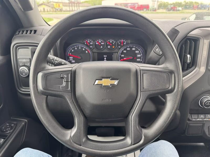 2023 Summit White Chevrolet Silverado 1500 Work Truck RWD Truck