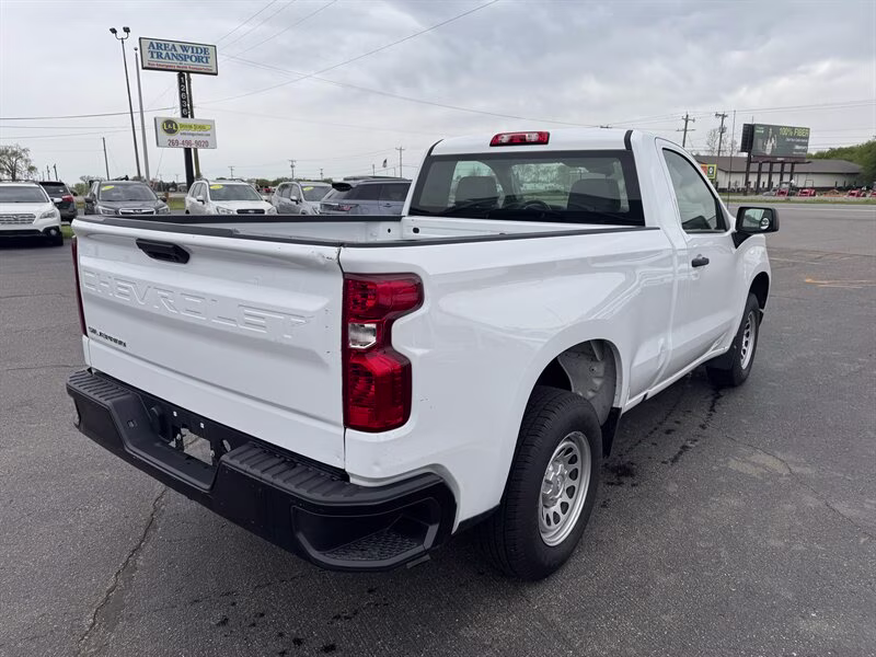2023 Summit White Chevrolet Silverado 1500 Work Truck RWD Truck