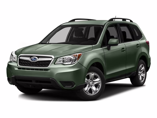 2016 Jasmine Green Metallic Subaru Forester 2.5i AWD Crossover