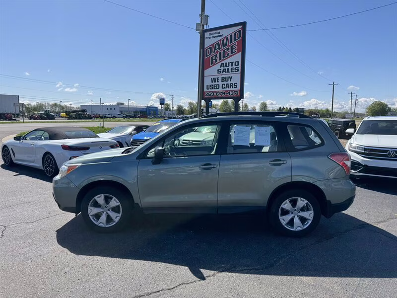 2016 Jasmine Green Metallic Subaru Forester 2.5i AWD Crossover