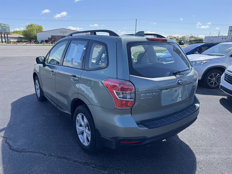 2016 Jasmine Green Metallic Subaru Forester 2.5i AWD Crossover