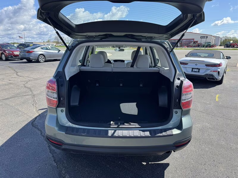 2016 Jasmine Green Metallic Subaru Forester 2.5i AWD Crossover