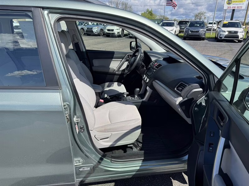 2016 Jasmine Green Metallic Subaru Forester 2.5i AWD Crossover