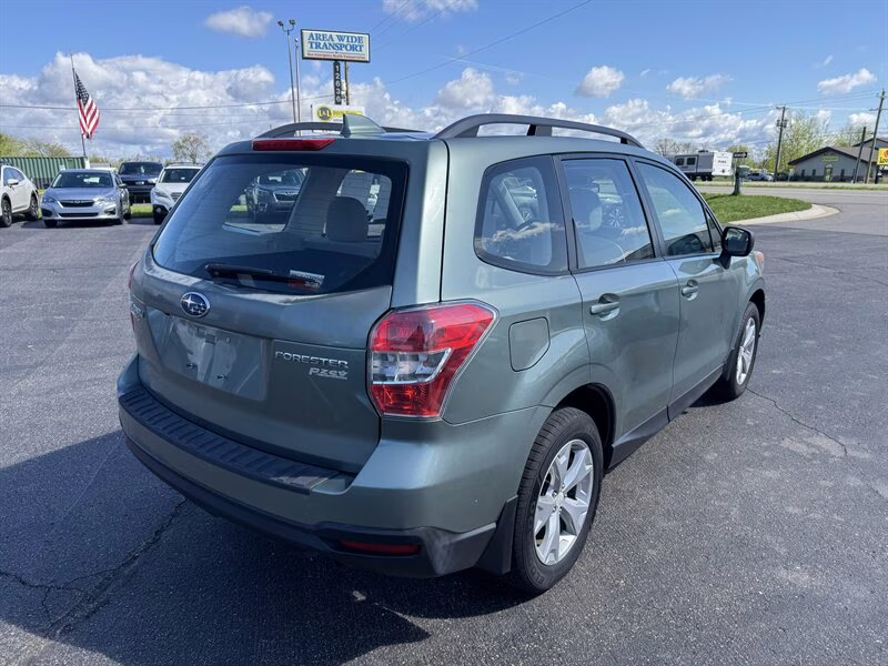 2016 Jasmine Green Metallic Subaru Forester 2.5i AWD Crossover