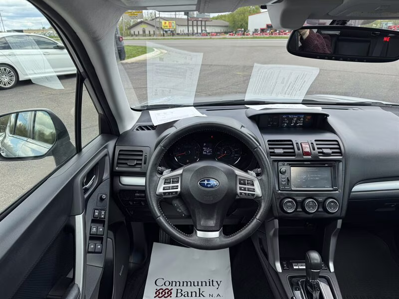 2015 Ice Silver Metallic Subaru Forester 2.0XT Touring AWD Crossover