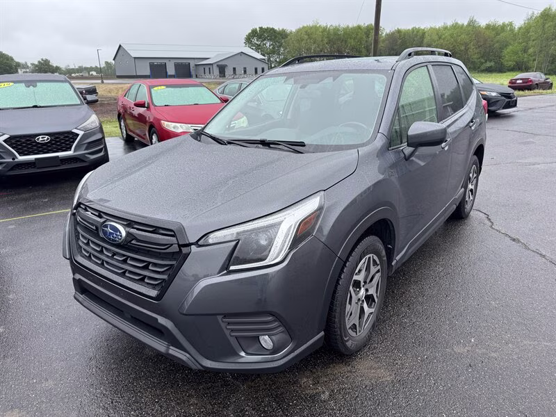 2022 Magnetite Gray Metallic Subaru Forester Premium AWD Crossover