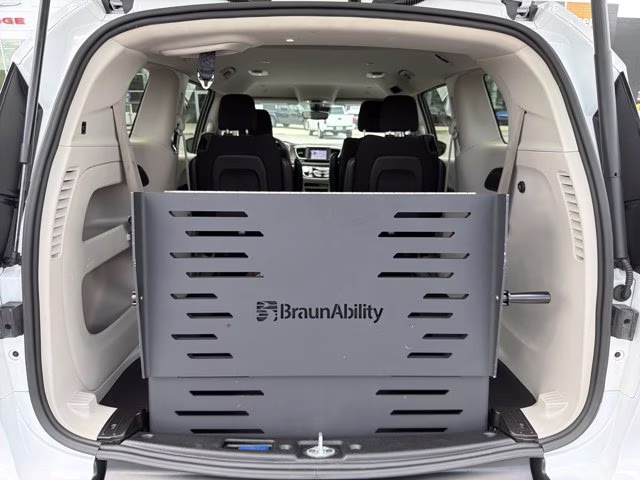 2023 Bright White Clearcoat Chrysler Voyager LX FWD Van