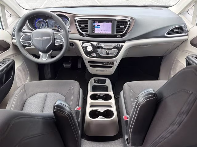 2023 Bright White Clearcoat Chrysler Voyager LX FWD Van
