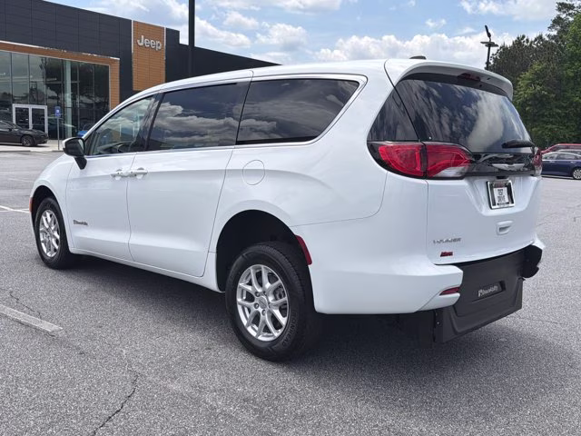 2023 Bright White Clearcoat Chrysler Voyager LX FWD Van