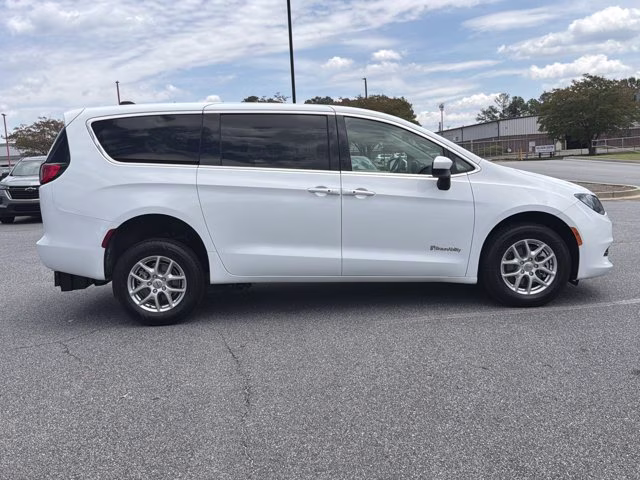 2023 Bright White Clearcoat Chrysler Voyager LX FWD Van
