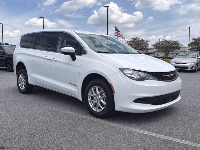 2023 Bright White Clearcoat Chrysler Voyager LX FWD Van
