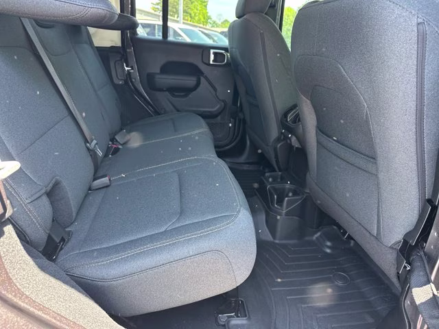 2024 Granite Crystal Metallic Clearcoat Jeep Wrangler Sport S 4X4 Convertible