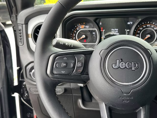 2024 Black Clearcoat Jeep Wrangler Willys 4X4 Convertible