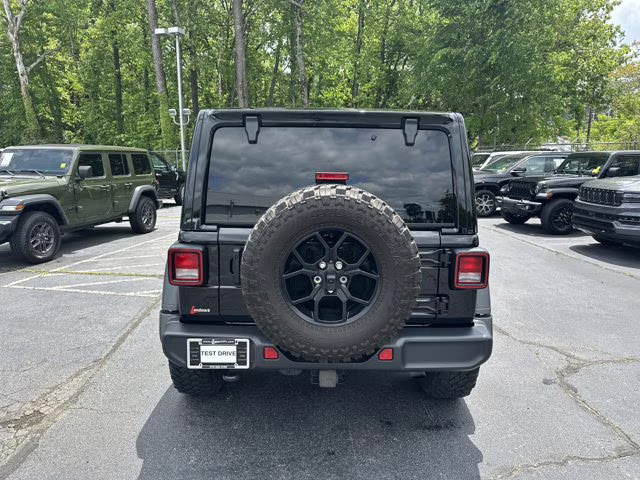 2024 Black Clearcoat Jeep Wrangler Willys 4X4 Convertible