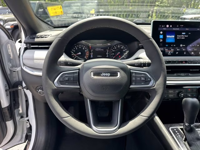2023 Bright White Clearcoat Jeep Compass Limited 4X4 SUV
