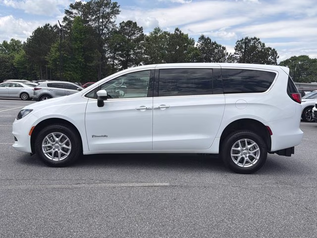 2023 Bright White Clearcoat Chrysler Voyager LX FWD Van