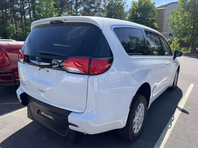 2023 Bright White Clearcoat Chrysler Voyager LX FWD Van