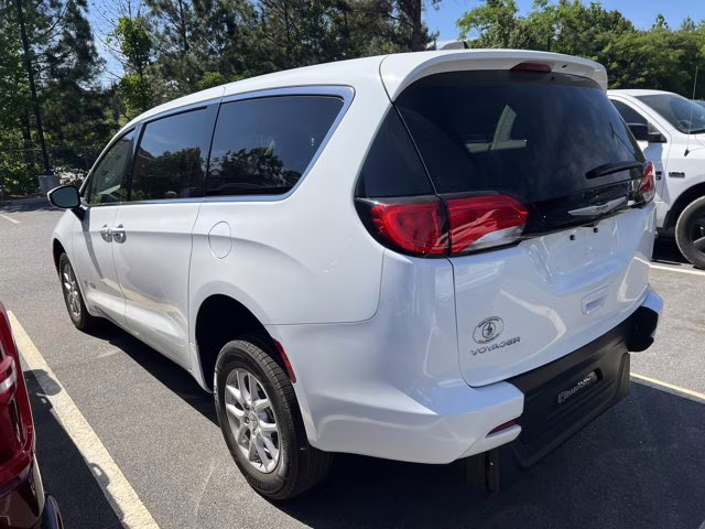 2023 Bright White Clearcoat Chrysler Voyager LX FWD Van