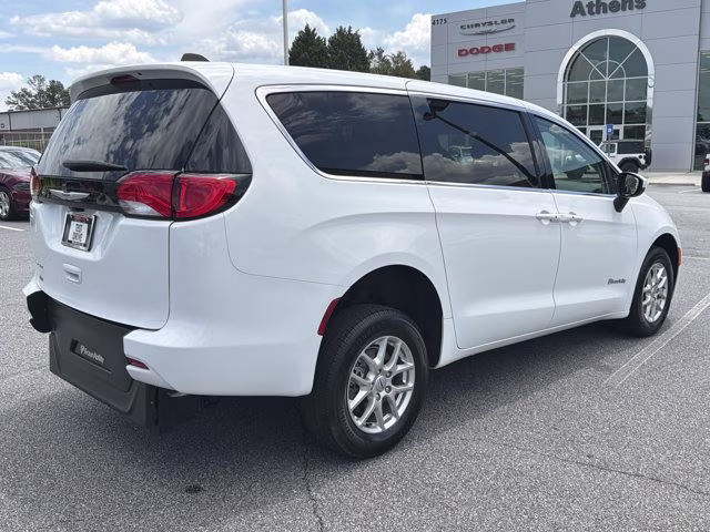 2023 Bright White Clearcoat Chrysler Voyager LX FWD Van