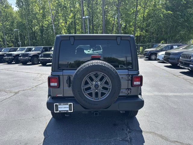 2024 Granite Crystal Metallic Clearcoat Jeep Wrangler Sport S 4X4 Convertible