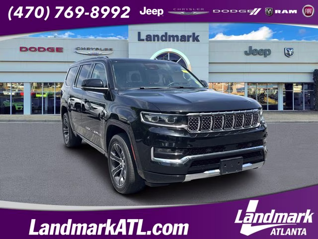 2022 Diamond Black Crystal Pearlcoat Jeep Grand Wagoneer Series I 4X4 SUV