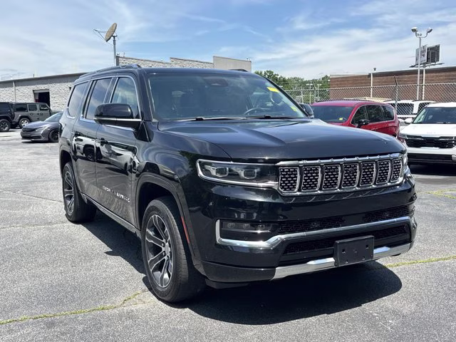 2022 Diamond Black Crystal Pearlcoat Jeep Grand Wagoneer Series I 4X4 SUV