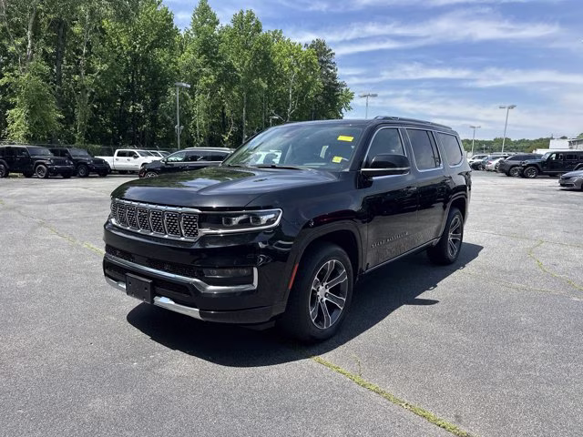 2022 Diamond Black Crystal Pearlcoat Jeep Grand Wagoneer Series I 4X4 SUV