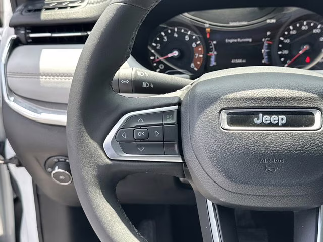 2023 White Jeep Compass Limited 4X4 SUV
