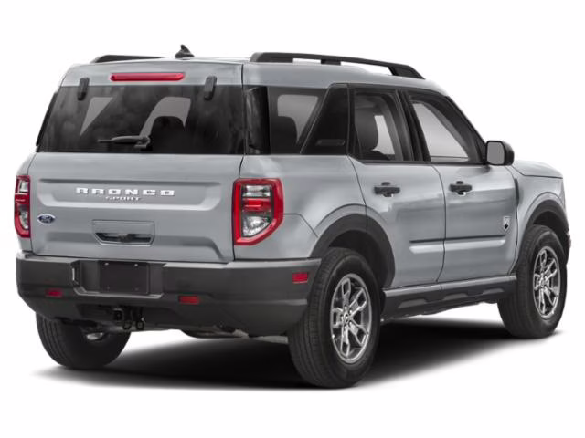 2021 Iconic Silver Metallic Ford Bronco Sport Big Bend 4X4 SUV