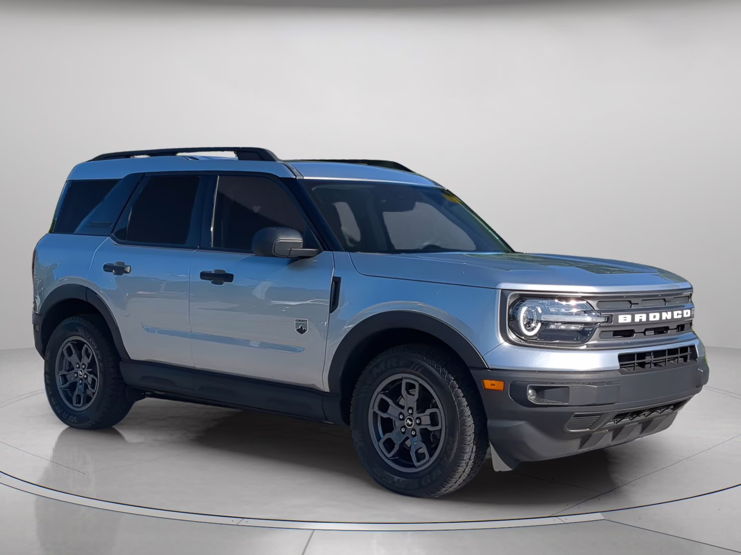 2021 Iconic Silver Metallic Ford Bronco Sport Big Bend 4X4 SUV