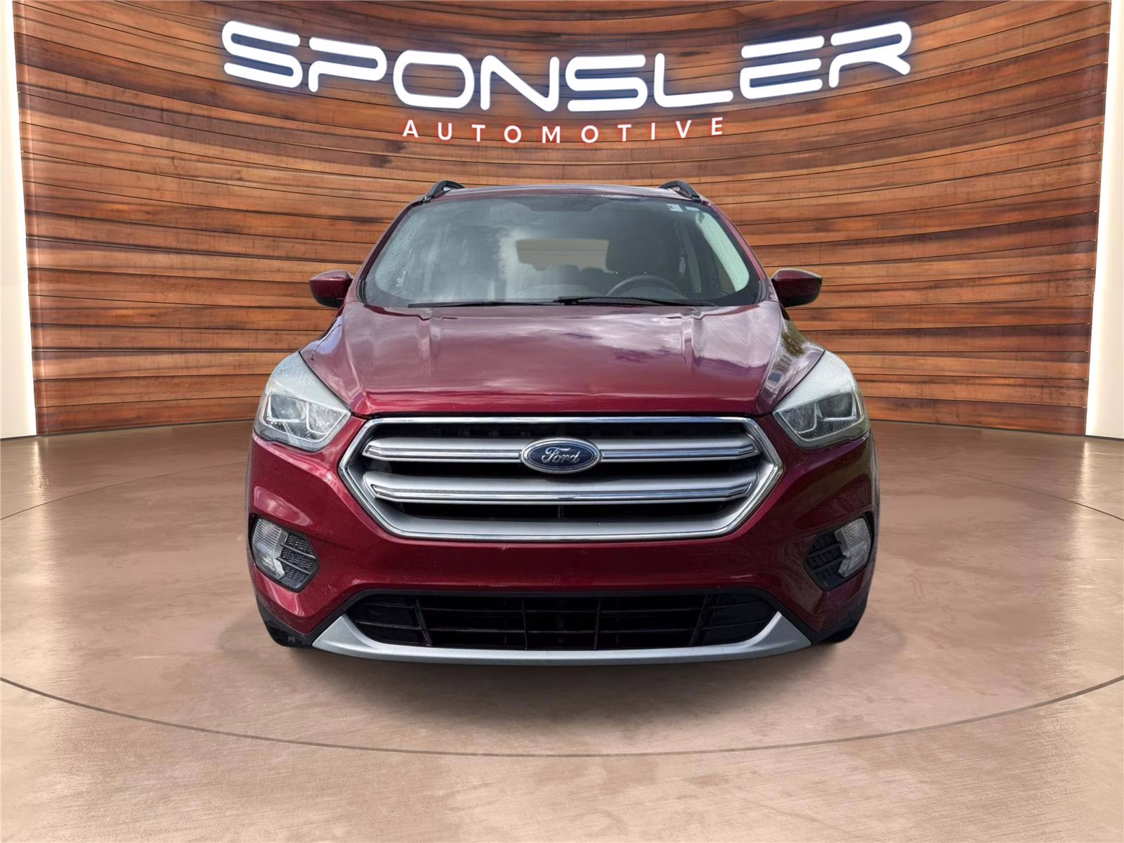 2017 Ruby Red Metallic Tinted Clearcoat Ford Escape SE 4X4 SUV