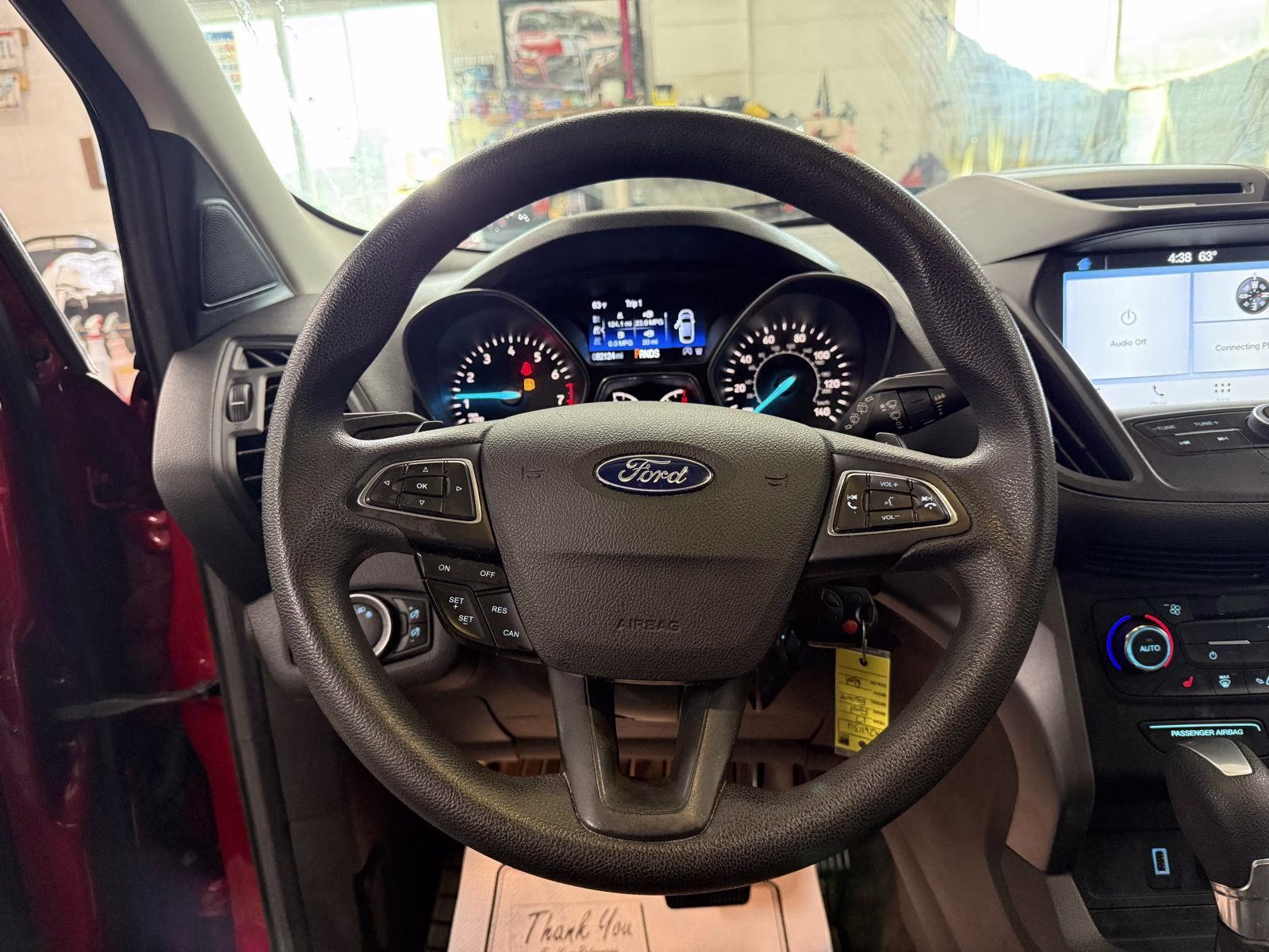 2017 Ruby Red Metallic Tinted Clearcoat Ford Escape SE 4X4 SUV