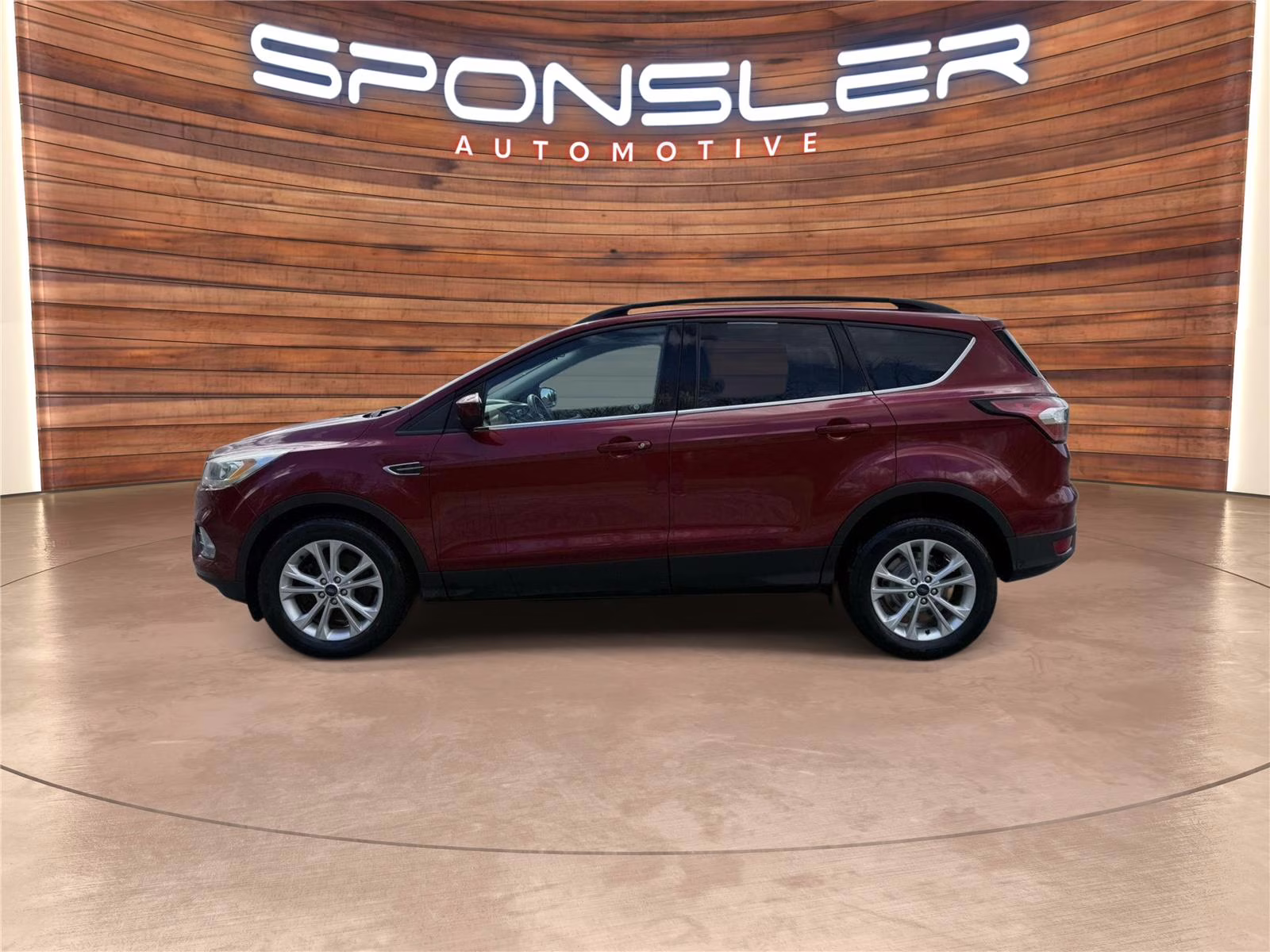 2017 Ruby Red Metallic Tinted Clearcoat Ford Escape SE 4X4 SUV