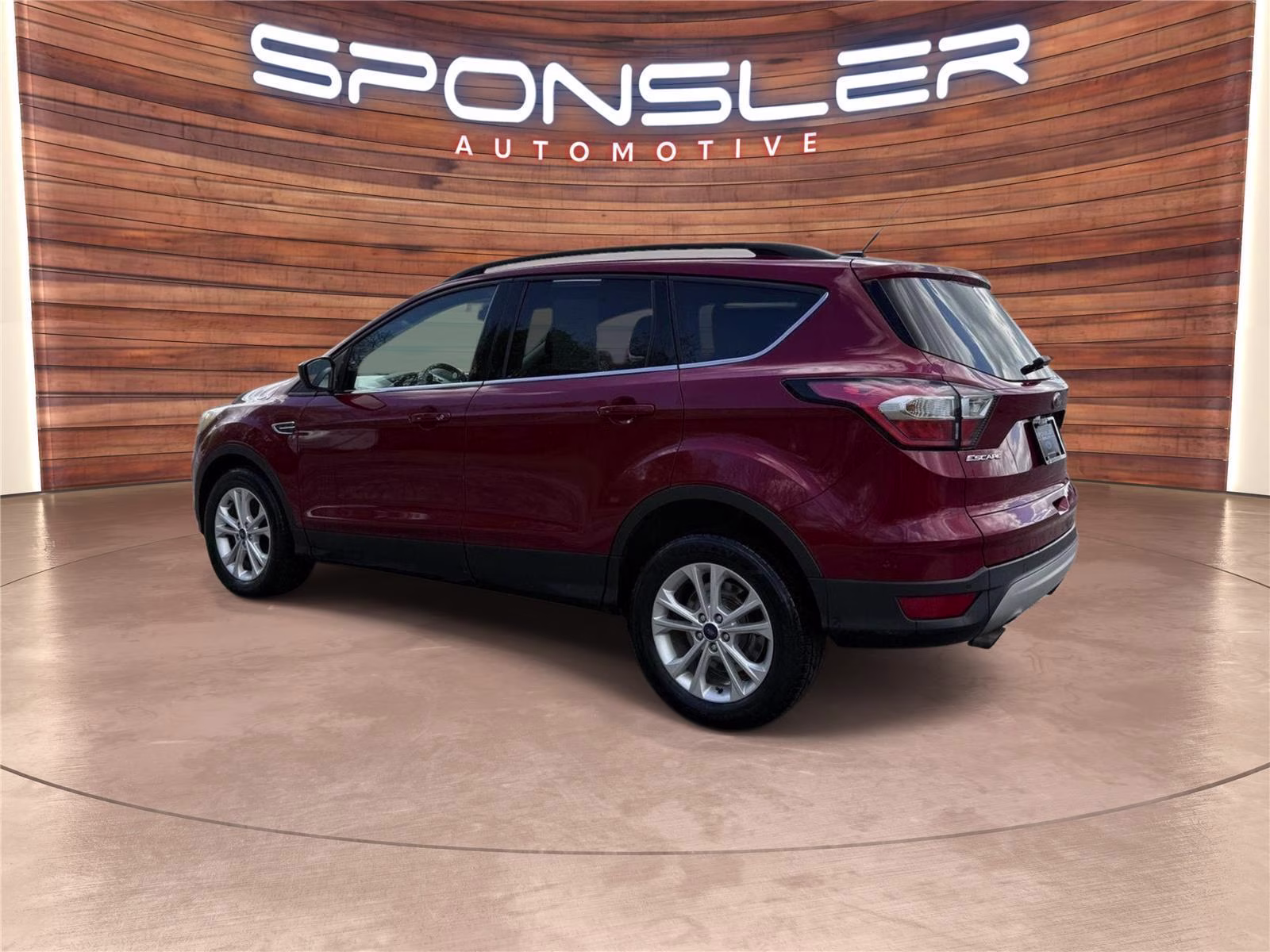 2017 Ruby Red Metallic Tinted Clearcoat Ford Escape SE 4X4 SUV