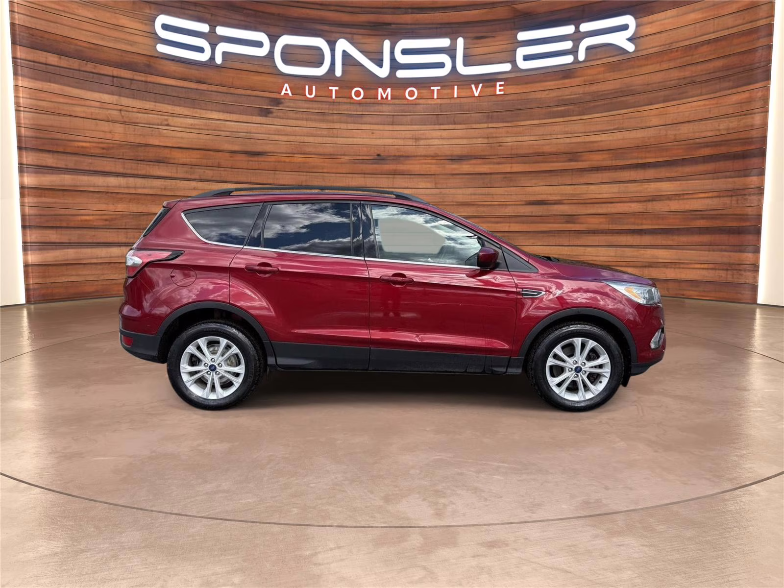 2017 Ruby Red Metallic Tinted Clearcoat Ford Escape SE 4X4 SUV