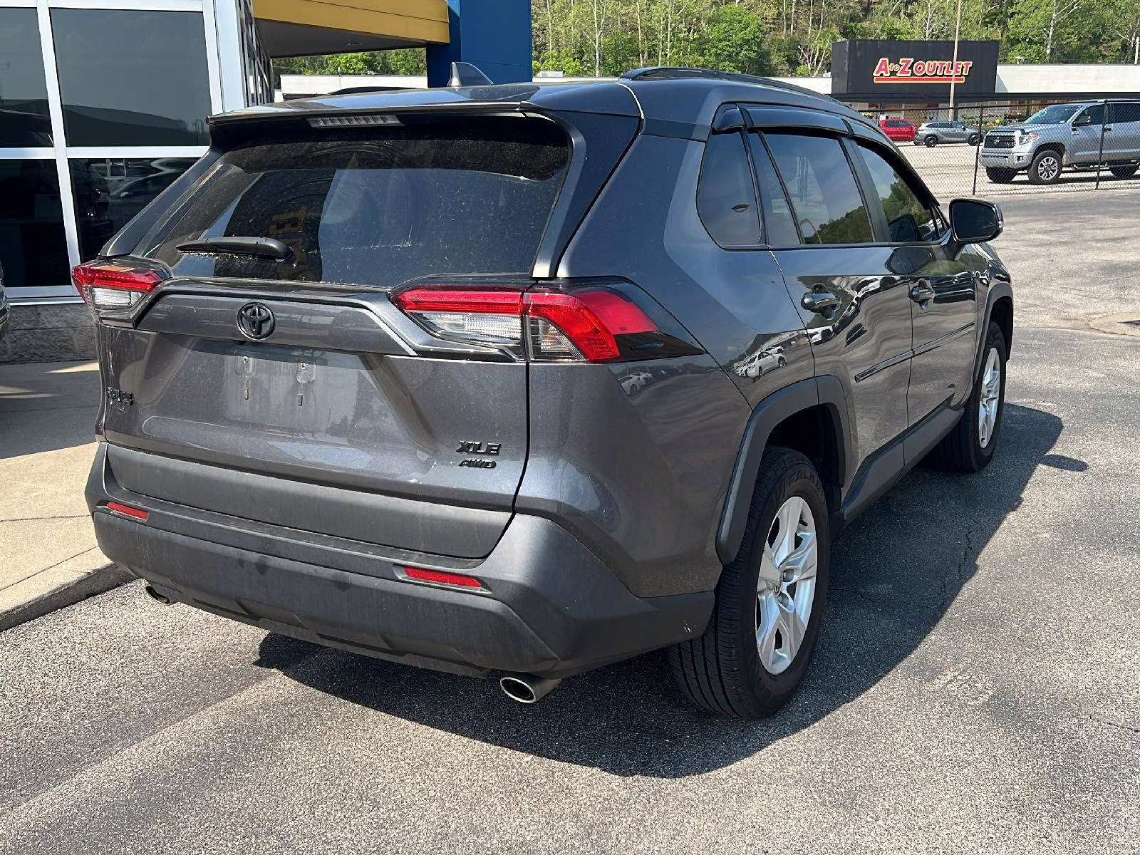 2021 Magnetic Gray Metallic Toyota RAV4 XLE AWD SUV