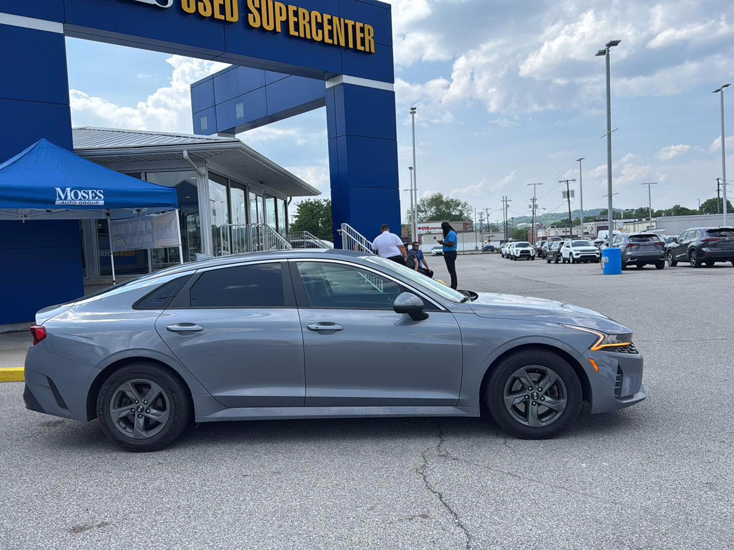 2021 Everlasting Silver Kia K5 LXS AWD Sedan