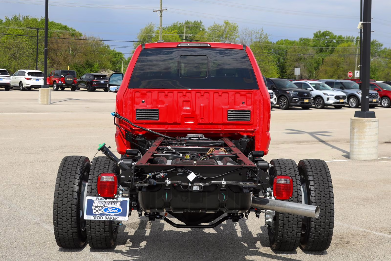 2026 Race Red Ford Super Duty F-450 DRW XLT 4X4 Truck