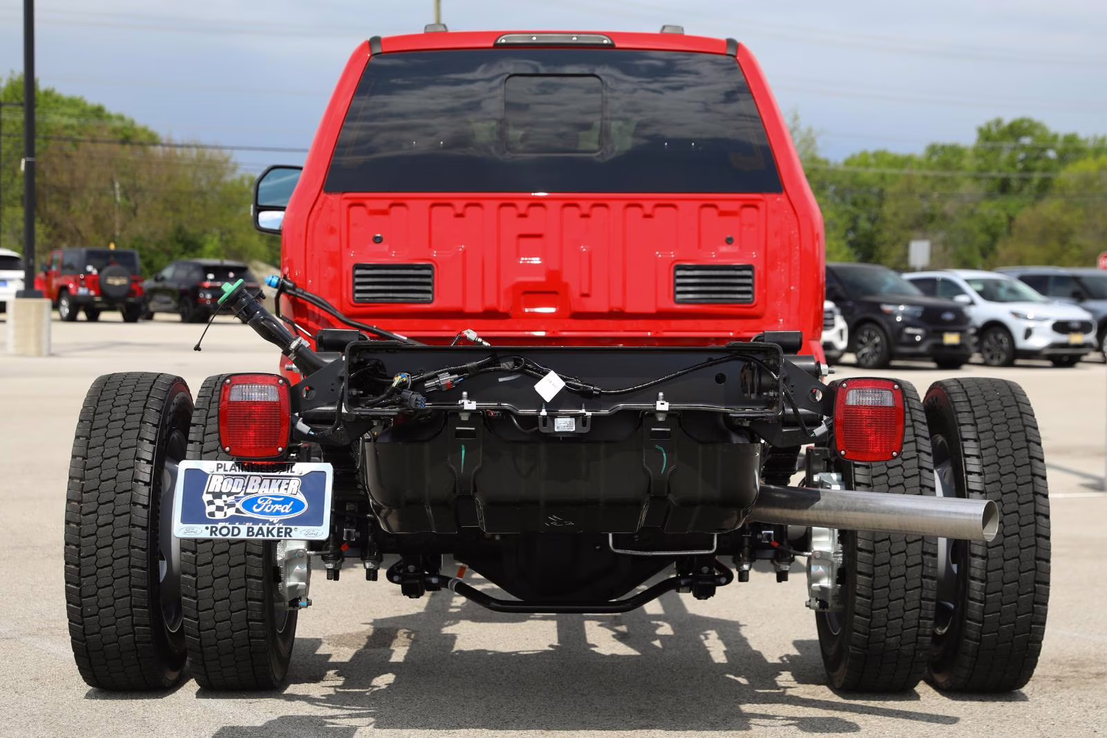 2026 Race Red Ford Super Duty F-450 DRW XLT 4X4 Truck