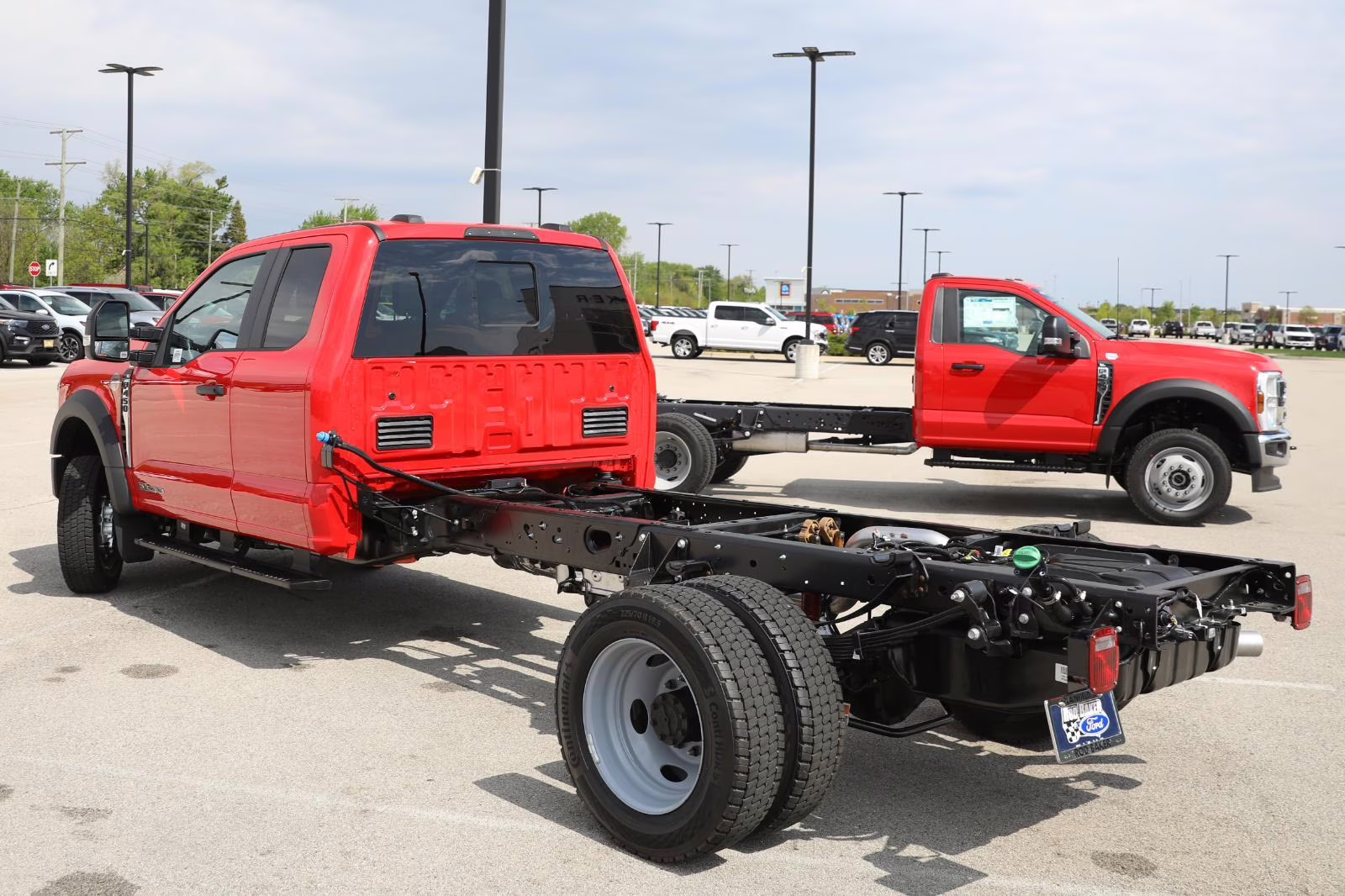 2026 Race Red Ford Super Duty F-450 DRW XLT 4X4 Truck