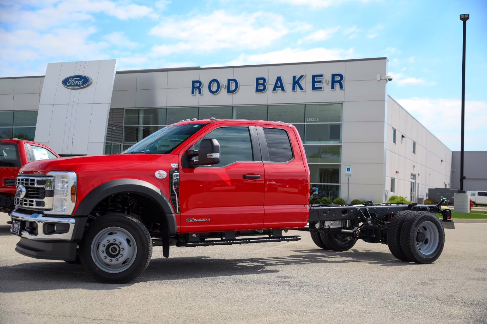 2026 Race Red Ford Super Duty F-450 DRW XLT 4X4 Truck