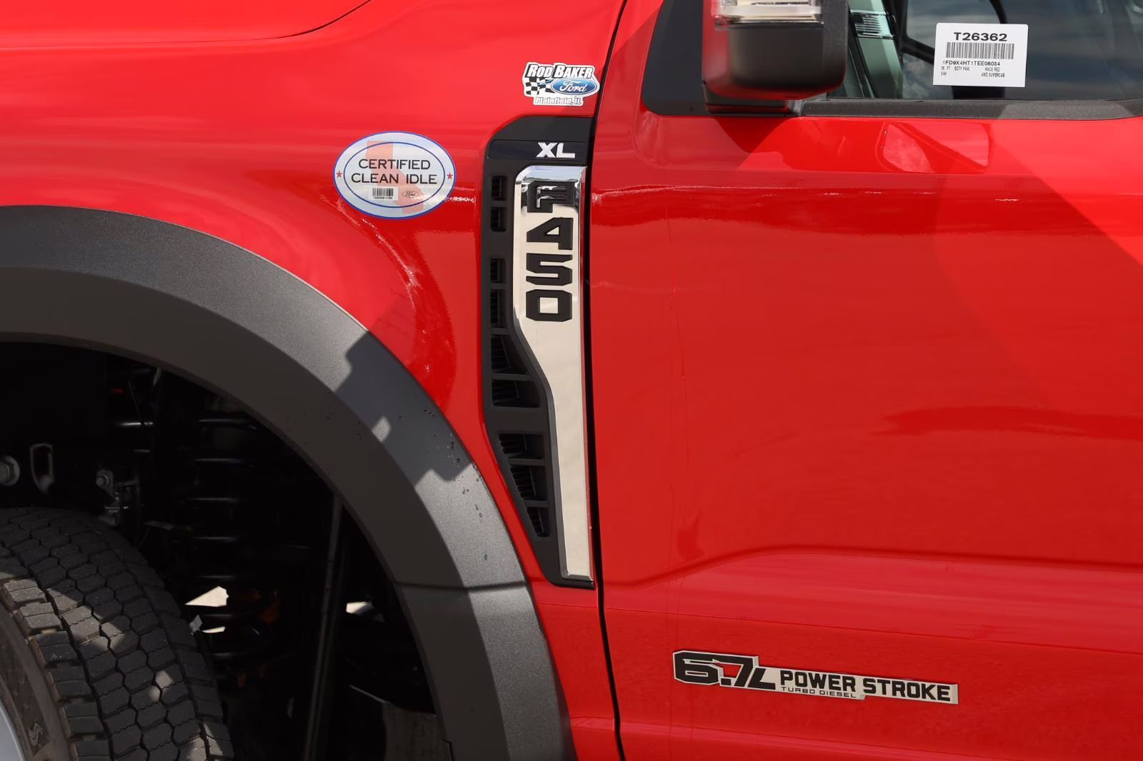 2026 Race Red Ford Super Duty F-450 DRW XLT 4X4 Truck