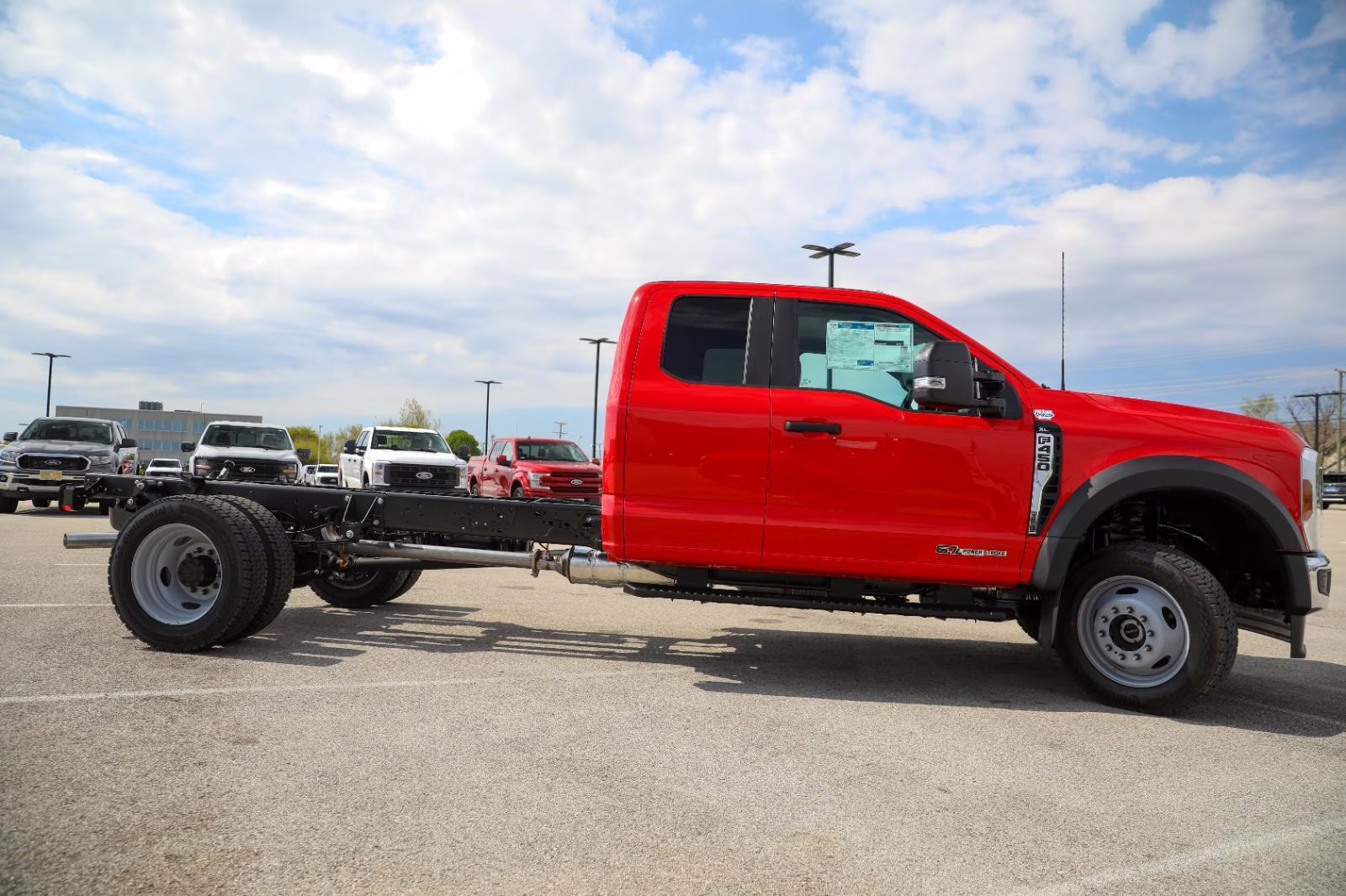 2026 Race Red Ford Super Duty F-450 DRW XLT 4X4 Truck