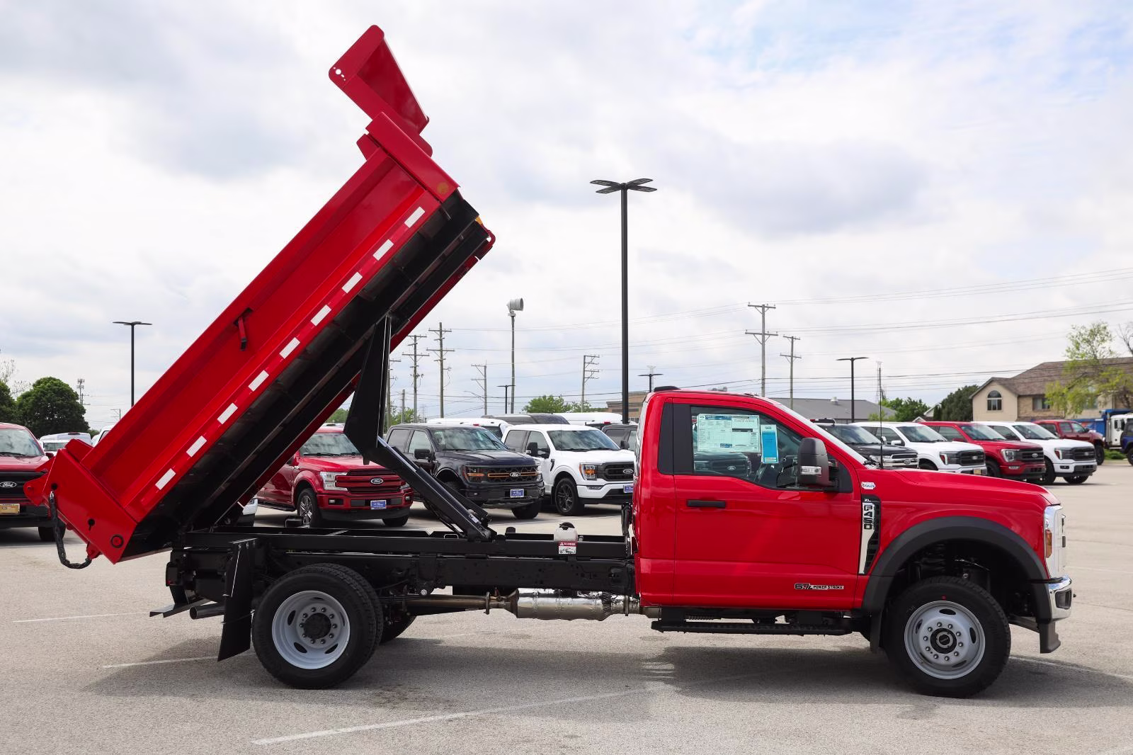 2026 Race Red Ford Super Duty F-450 DRW XL 4X4 Truck