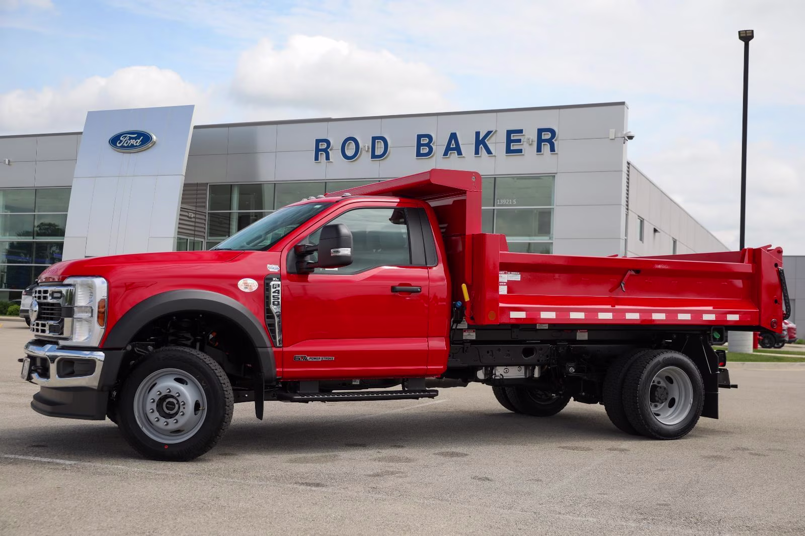 2026 Race Red Ford Super Duty F-450 DRW XL 4X4 Truck