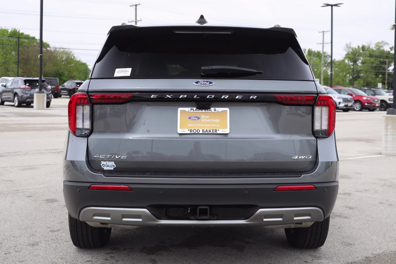 2025 Carbonized Gray Metallic Ford Explorer Active 4X4 SUV