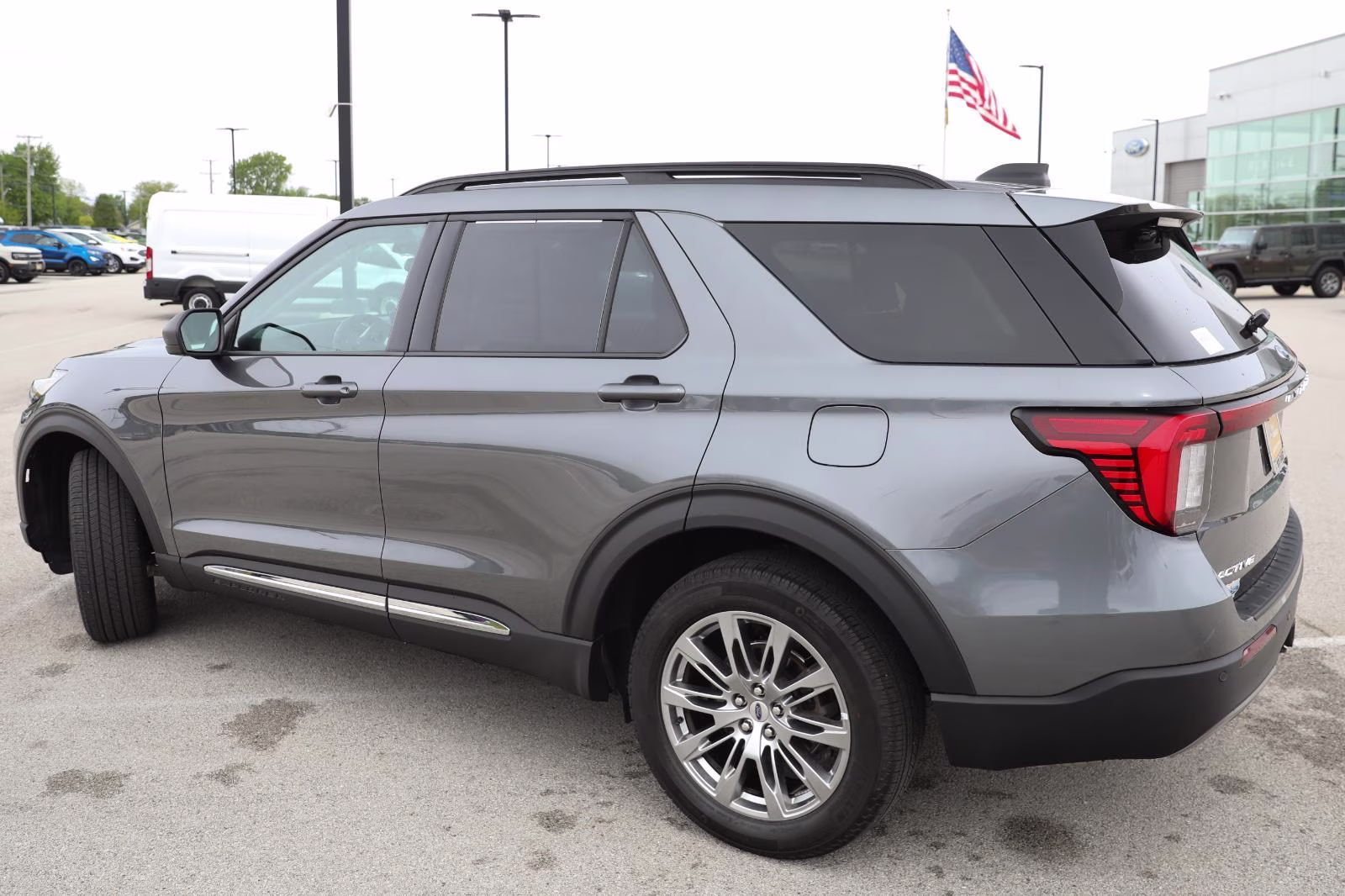 2025 Carbonized Gray Metallic Ford Explorer Active 4X4 SUV